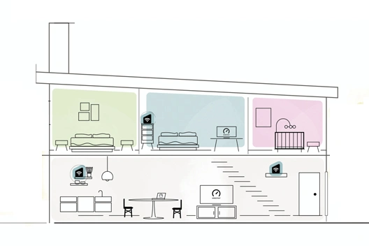 Test your Wi-Fi speeds in different rooms